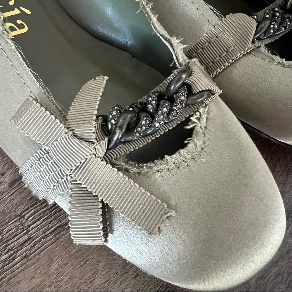 Pedro Garcia Satin & Swarovsky Crystals Heels - Picture 13 of 15